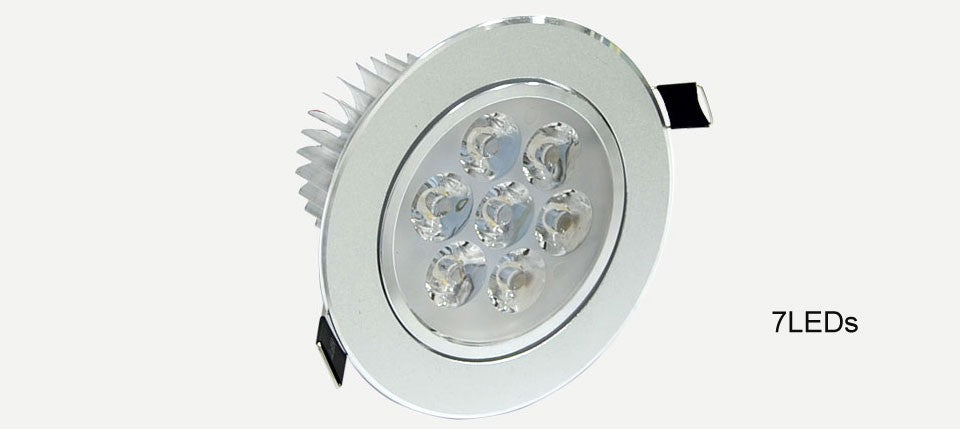 Downlight Led Light Fixture 10PCS 12W 15W 21W 27W 36W 45W 85-265V LED Downlight Home Lighting Spoting Led Recessed Ceiling Lamp