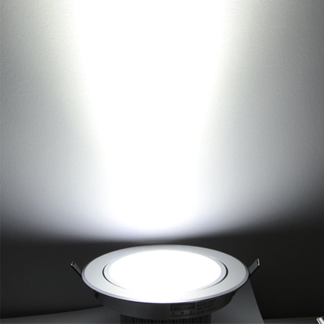 Downlight Led Light Fixture 10PCS 12W 15W 21W 27W 36W 45W 85-265V LED Downlight Home Lighting Spoting Led Recessed Ceiling Lamp