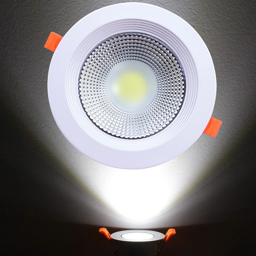 LED Recessed Downlight 7W 10W 15W 30W LED COB Ceiling Lamp AC85-265V Spot Light Bedroom Decor Indoor Lighting lampara led D30