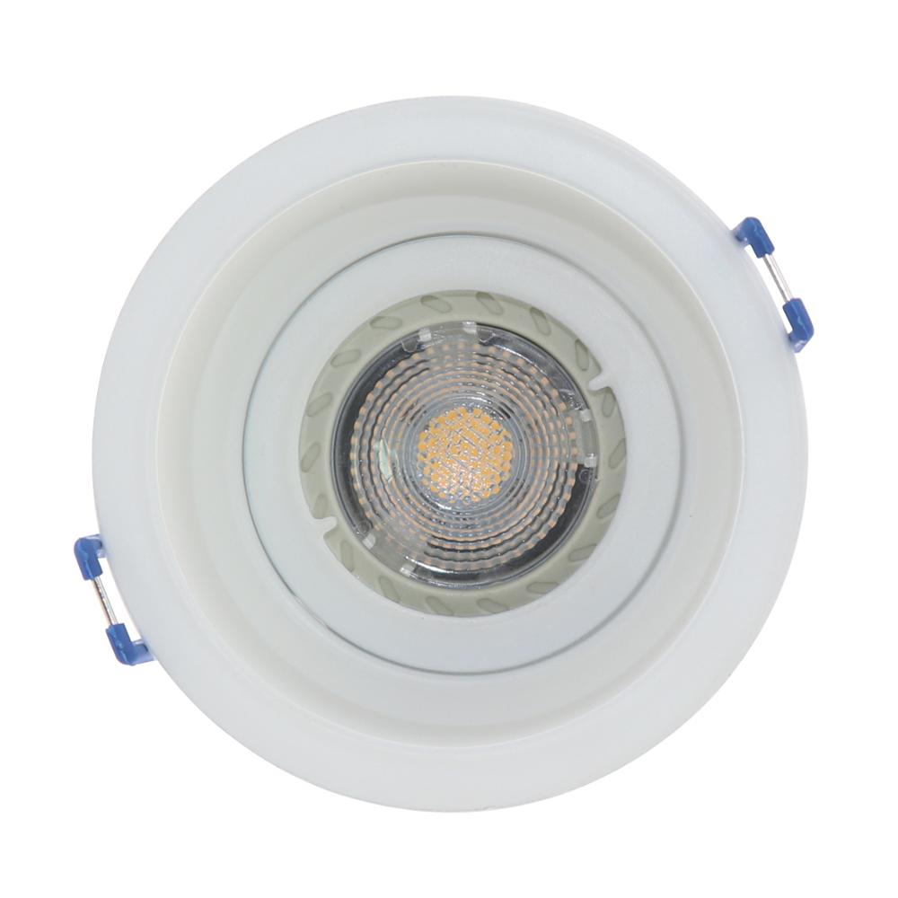 NO adjustable Ceiling Lamp Holder Bases Halogen Light Bracket Cup Aluminum LED Downlight GU10 MR16 spot light Bulb Lamp Holders