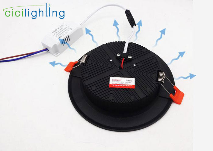 LED Downlight 3W 5W 7W 9W 12W 15W 18W SMD led Recessed Ceiling Light Home Living Room Store Slim Downlight, Mini Panel Lamp