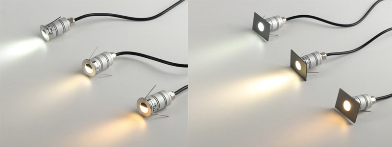 Dimmable Slim IP65 3W LED Spot Lighting Hotel Cabinet Ceiling Spot Lights Mini 12V 24V Downlight Living Room Dining Lamp