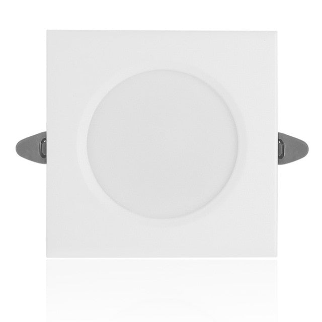 LED iron Spot Light white/black body square 9W 12W 15W LED downlight Recessed ceiling lamp 220V 230V cold white/warm white