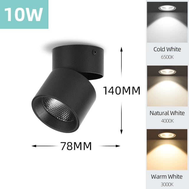 Mini Small LED Ceiling Lamp 220V Led Ceiling Lights 5/7/10/15/25W Led Downlight Spot Panel light for Living Room Bedroom