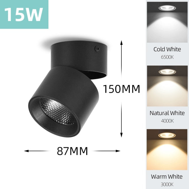 Mini Small LED Ceiling Lamp 220V Led Ceiling Lights 5/7/10/15/25W Led Downlight Spot Panel light for Living Room Bedroom