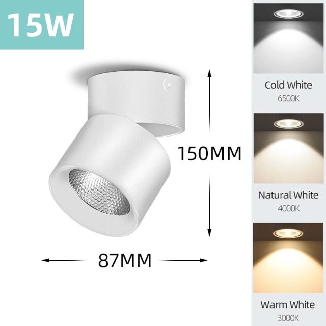 Mini Small LED Ceiling Lamp 220V Led Ceiling Lights 5/7/10/15/25W Led Downlight Spot Panel light for Living Room Bedroom