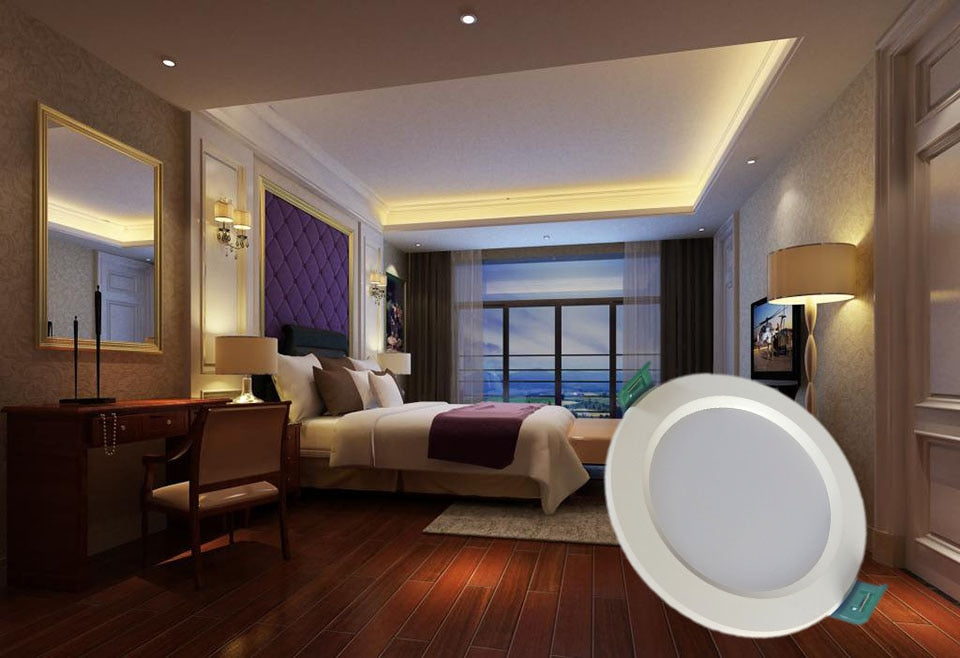 LED Downlight 3W 5W 9W 12W 15W 18W LED Ceiling Round Recessed 220V 230V 240V Bedroom Kitchen Indoor LED Panel Light