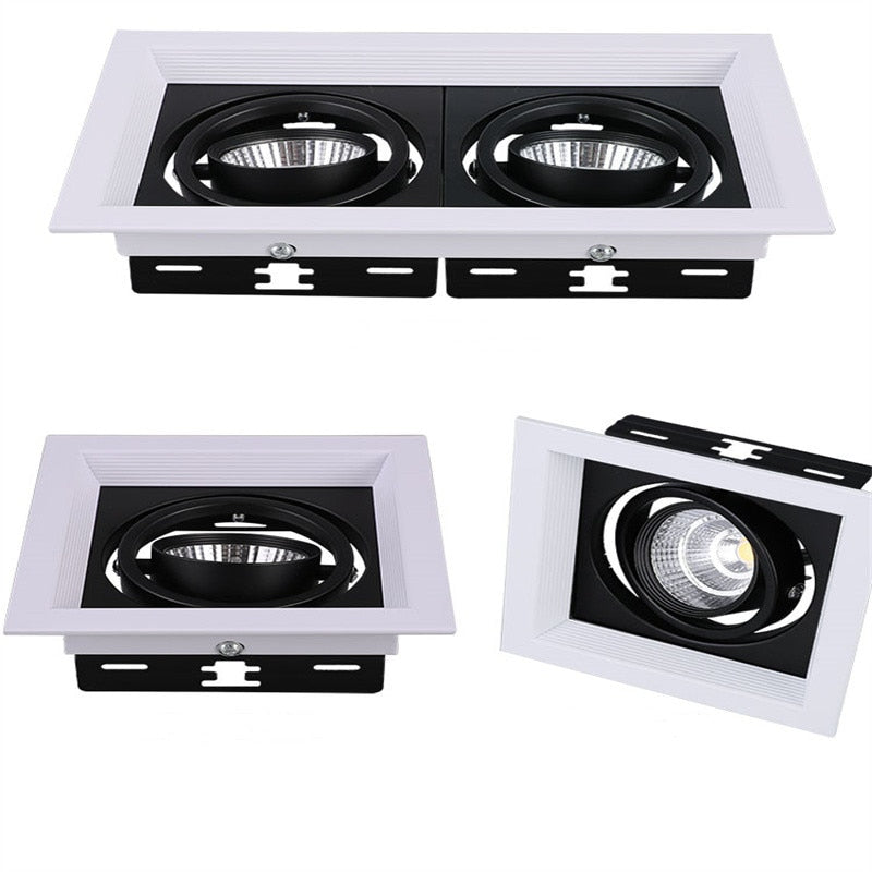 Energy saving 10W 20w AC110V-220V LED cob dimmable Ceiling Downlight Recessed LED Spot light LED For Home Lighting