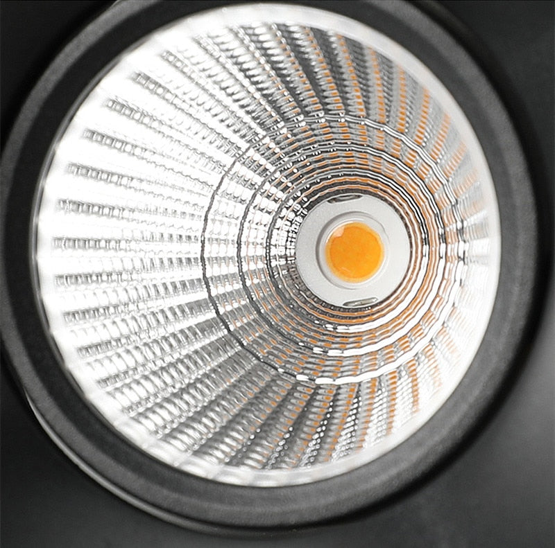 Super Bright Recessed square LED Dimmable Downlight COB 7W 10W 15W 18W LED Spot light LED decoration Ceiling Lamp AC85-265V