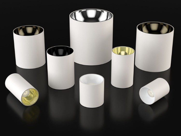 IP65 Waterproof Surface Mounted Downlight Deep Anti-glare Outdoor Lighting Balcony Led Ceiling Spotlight 10W 30W 50W 80W 100W