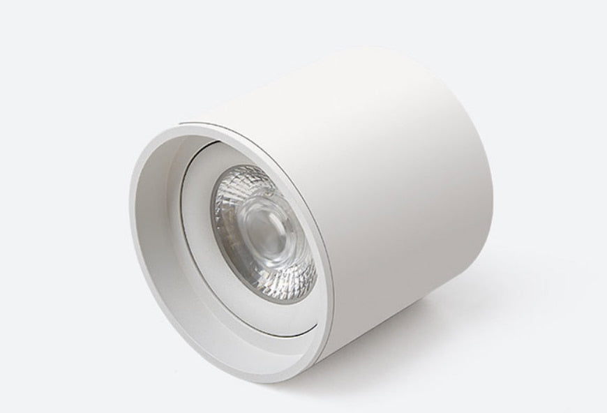 Dimmable LED spotlight 7W 9W 12W 15W 18W 110v/220v downlight angle adjustable ceiling type living room bedroom household spotlight