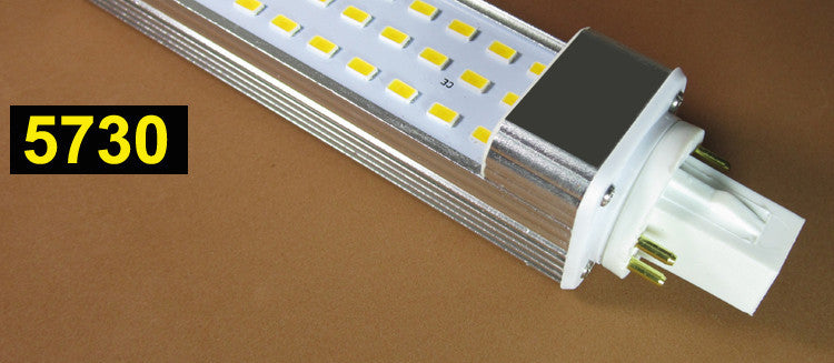 Real power 4 pin led g24q-3 pl bulb Lamp 5W 7W 9W 10W 11W 12W SMD5730 5050 2835 led downlight light AC85-265V 110V 220V