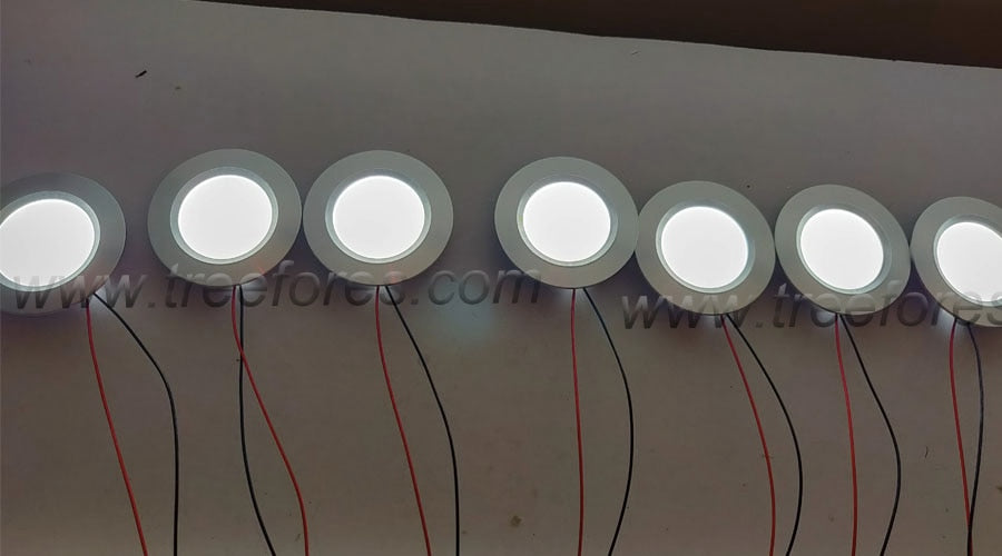 Stainless Steel 3W 5W 12V LED Ceiling Spot Light Slim 14mm 2inch Dining Kitchen Lighting for Cabinet Downlight Lamp