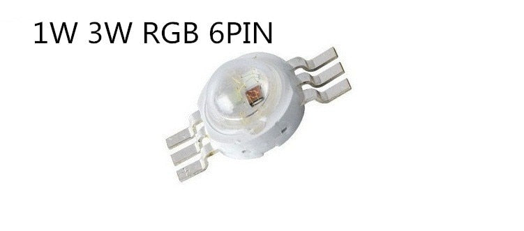 SMD High Power Lamp beads chip red blue green white LED Bulb for 25PCS LED 1W 3W 5W 3V 3W-18W Spotlight light Downlight