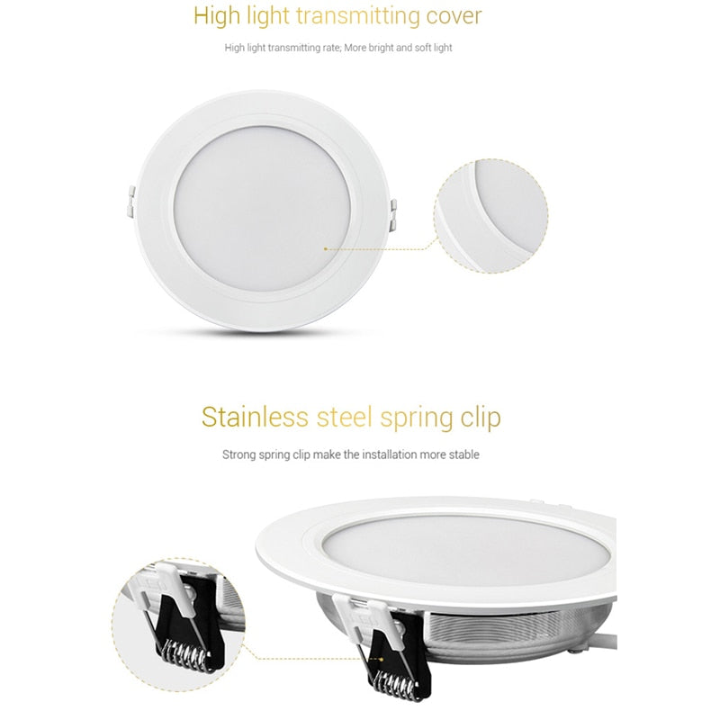 MiBoxer 6W 9W 12W 15W 18W 25W RGB+CCT LED Downlight Ceiling Spotlight FUT060 061 062 063 064 065 066 068 Indoor Panel lighting