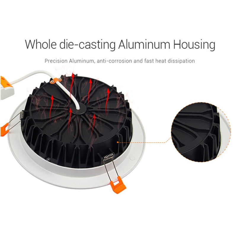 MiBoxer 6W 9W 12W 15W 18W 25W RGB+CCT LED Downlight Ceiling Spotlight FUT060 061 062 063 064 065 066 068 Indoor Panel lighting