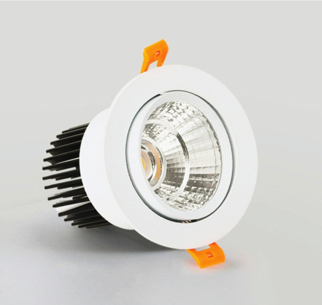 Dimmable Recessed LED Downlights 7W/9W/12W COB LED Ceiling Spot Lights 85-265V LED Ceiling Lamps Warm Cold White Indoor Lighting
