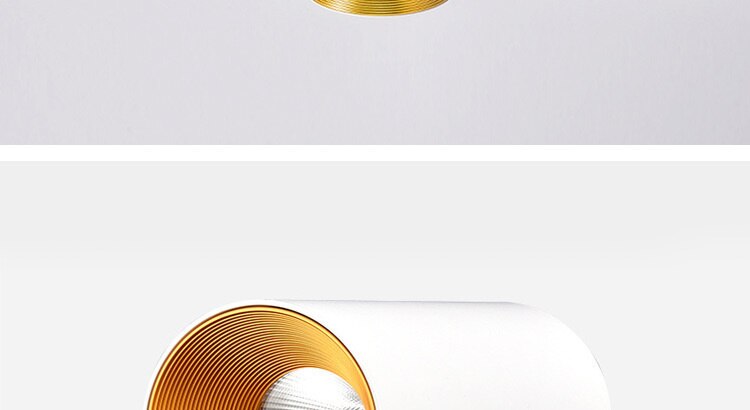 AC85-220V LED Surface Ceiling Light Fixtures For Dining Room Lighting Bar Shop Restaurant Indoor Home Lamp Aluminum Lampshade