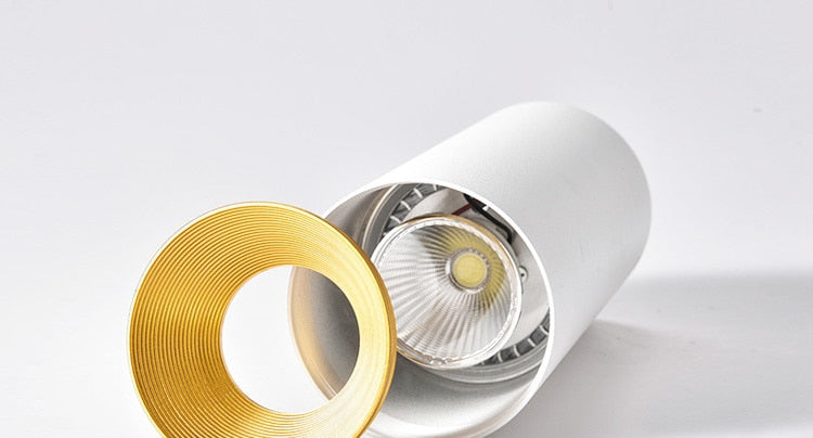 AC85-220V LED Surface Ceiling Light Fixtures For Dining Room Lighting Bar Shop Restaurant Indoor Home Lamp Aluminum Lampshade