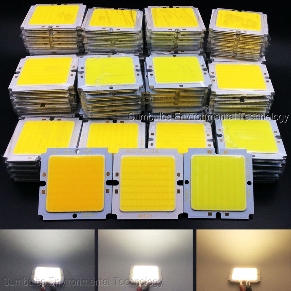 LED Light 69MM 56MM 20W 30W COB Square Chip On Board Light Source Lamp for Downlight Floodlight Super Bright DC 36V 40V