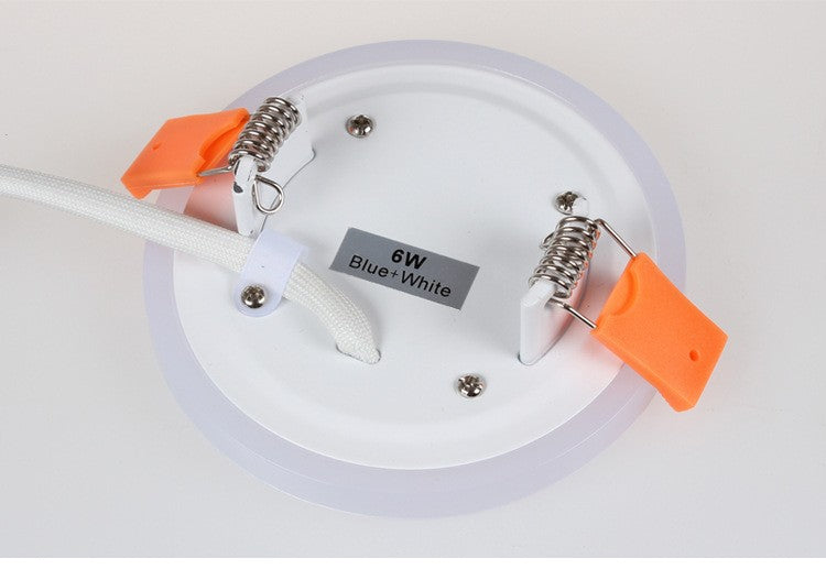 New Design LED Panel Downlight 6W 9W 16W 3 Model LED Panel Light AC85-265V Recessed Ceiling Lamp Aluminum Acrylic Painel Lights