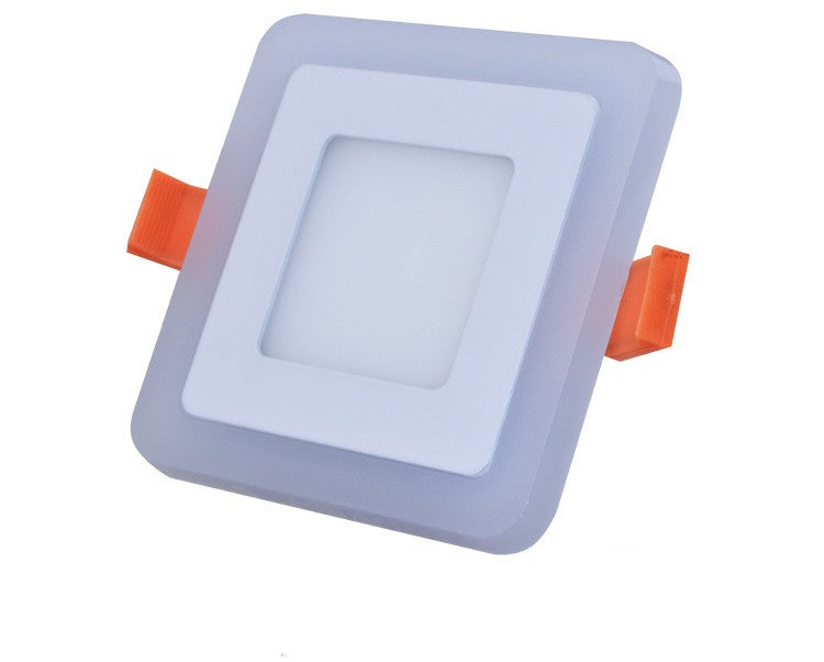 New Design LED Panel Downlight 6W 9W 16W 3 Model LED Panel Light AC85-265V Recessed Ceiling Lamp Aluminum Acrylic Painel Lights