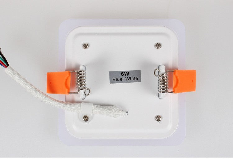 New Design LED Panel Downlight 6W 9W 16W 3 Model LED Panel Light AC85-265V Recessed Ceiling Lamp Aluminum Acrylic Painel Lights