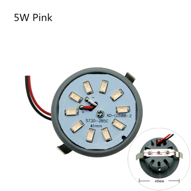 Direct plug-in LED Downlight Integrated Light Cup 3W 5W 6W LED 220V 110V SpotLight Round Ceiling Recessed Umbrella LED Corn Bulb