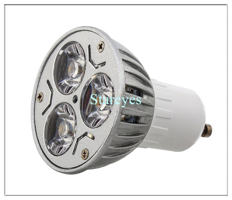 LED Downlight 6 pcs/lot Dimmable 3W High Power GU10 E27 MR16 E14 B22 GU5.3 LED Spotlight downlight bulb lamp Light Lighting