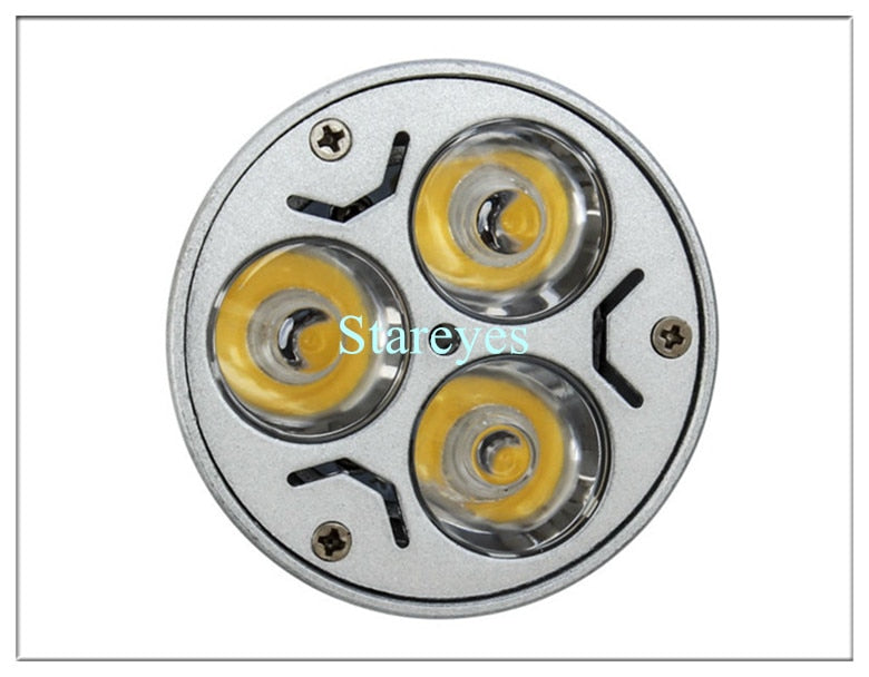 LED Downlight 6 pcs/lot Dimmable 3W High Power GU10 E27 MR16 E14 B22 GU5.3 LED Spotlight downlight bulb lamp Light Lighting