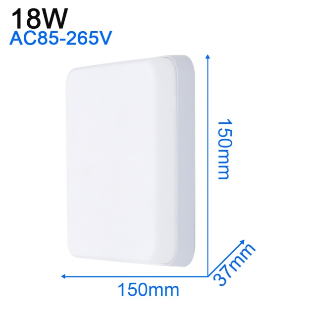 Ultra Thin LED Ceiling Light Modern Panel Lamp AC 110 220V 48W 36W 24W 18W 13W 9W 6W Indoor Bedroom Kitchen Living Room Lighting