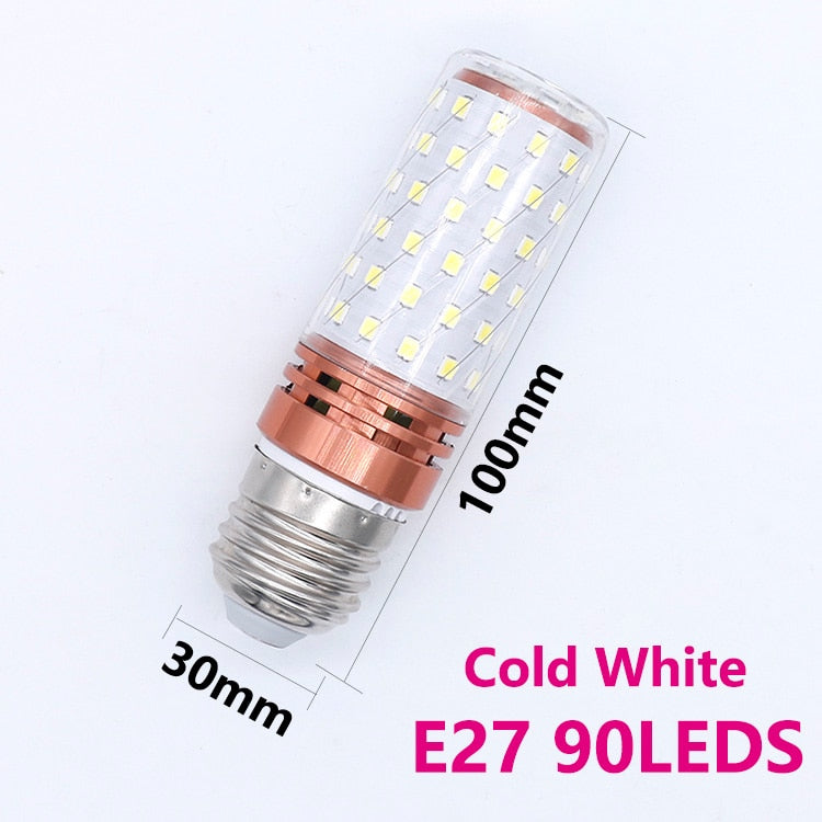 LED Bulb E27 E14 LED Corn Light Downlight Corn Lamp 60 90 LEDs Light Bulb 220V For chandelier candle Home Decoration Lighting