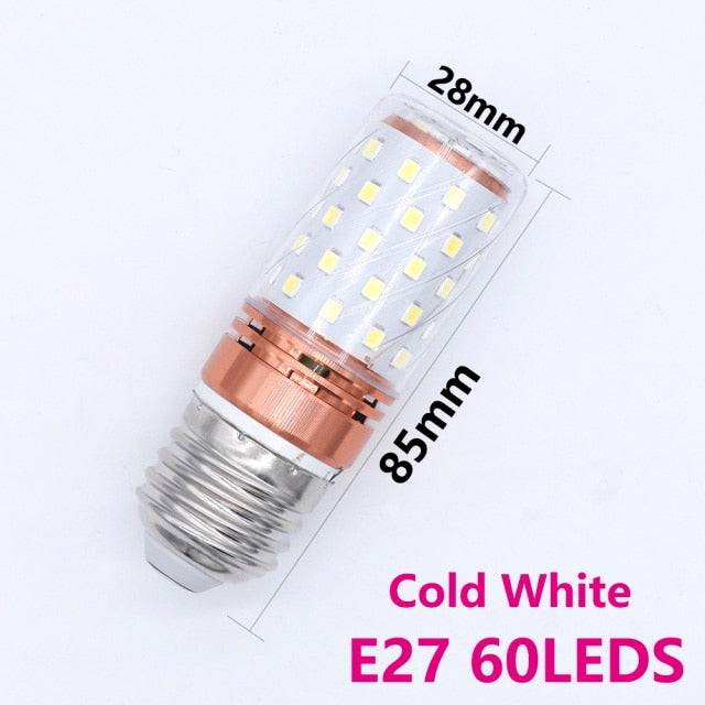 LED Bulb E27 E14 LED Corn Light Downlight Corn Lamp 60 90 LEDs Light Bulb 220V For chandelier candle Home Decoration Lighting