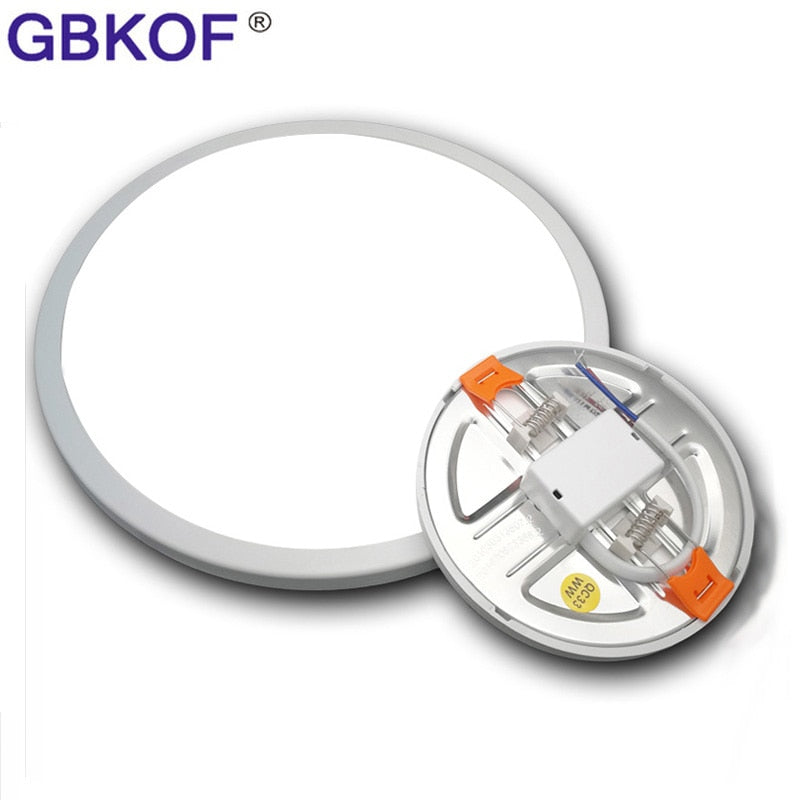 LED panel lights Square Round 6W 8W 15W 20W 220V AC85-265V recessed led ceiling light Spot Down Light Aluminum Panel