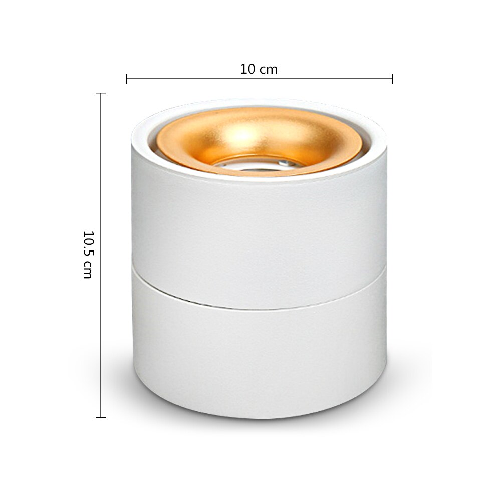 Surface Mounted Led Downlight 220V Led Spot Lights 7W 12W 15W 110V Round Downlights led Lighting Fixture for Home Ceiling lamp