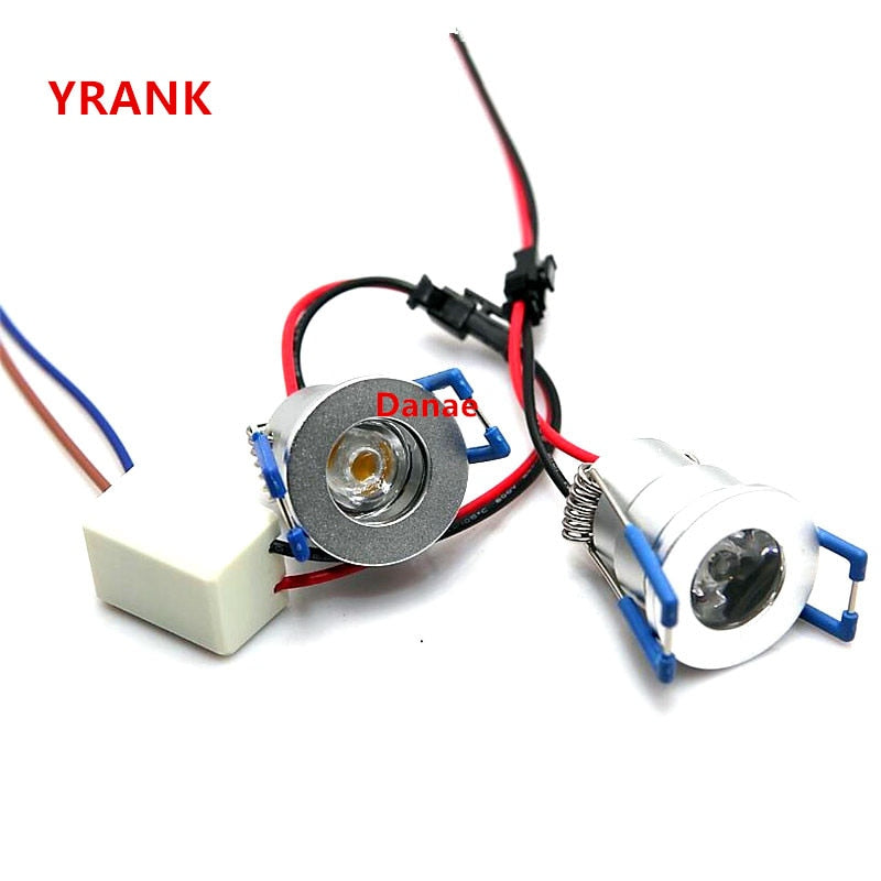 Dimmable LED Spot Light 3W Mini LED Downlight 6pcs/lot AC110V/220V/DC12V 3W LED Ceiling Lamp Cabinet Light CE ROHS