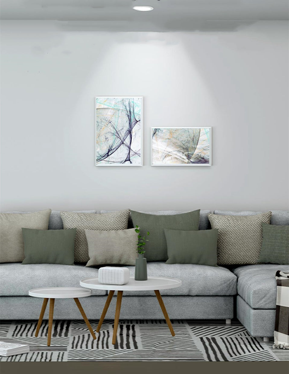 Stock Xiaomi Mijia Smart Led downlight & Mesh Version Controlled By Voice Remote Control Adjust Color temperature Smart