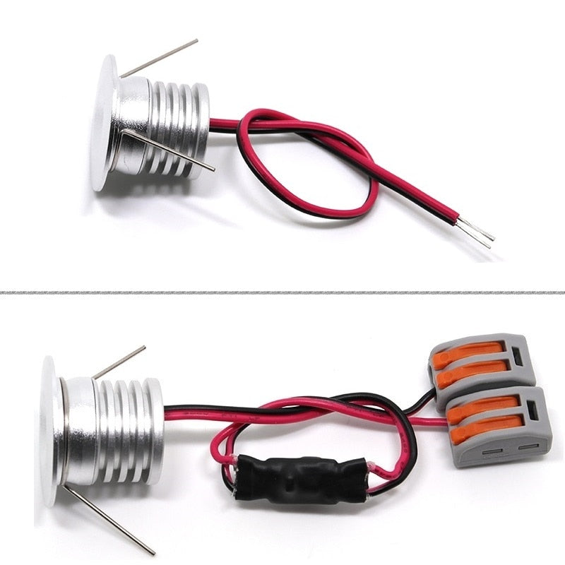 etrnLED Ceiling Spots 12V 24V Mini Lamp For Home Cabinet Display Closet Stairs Recessed Led Spotlights Color 2W 3W With Driver