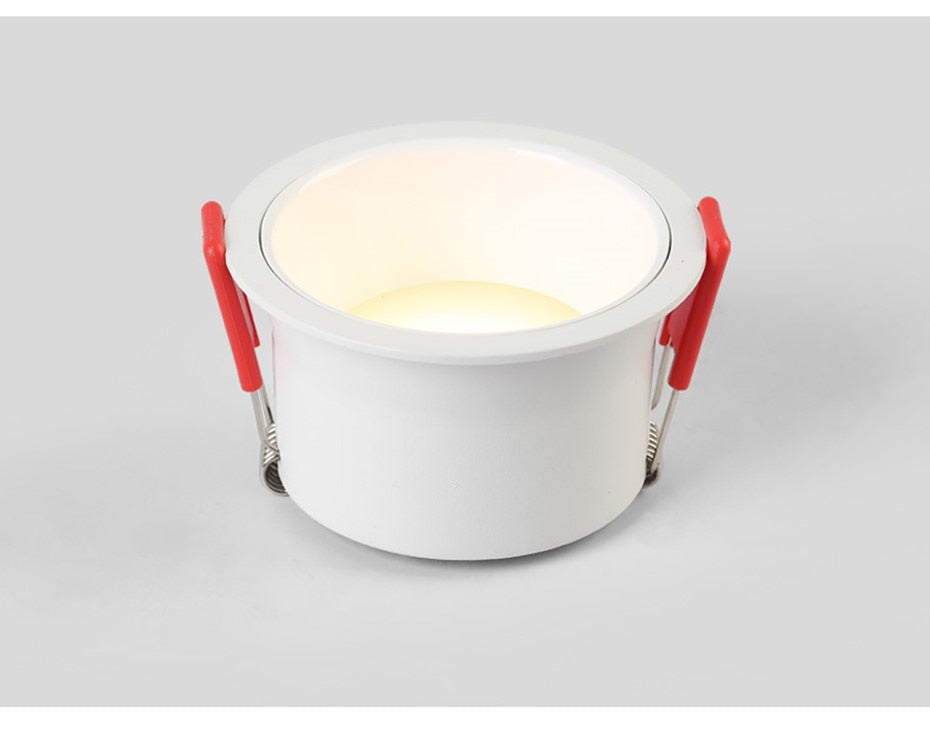 Dimmable LED downlight Recessed Indoor Led Ceiling Lamp AC85-265V 7W 12W 18W AC220V 110V LED Ceiling Spot light Bedroom Lights