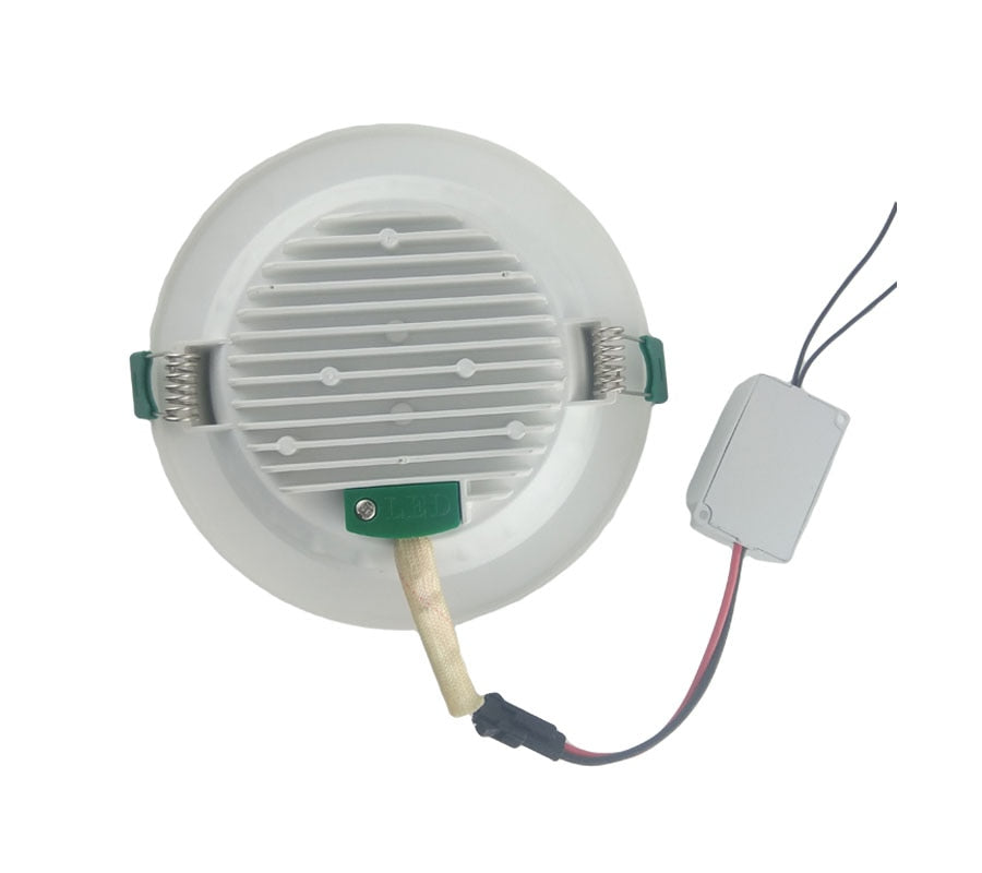 Led Downlight 18W 15W 12W 9W Aluminum Bombillas AC/DC 12V 24V Round Led Ceiling Recessed Grid Down Light 36V 50V Led Light