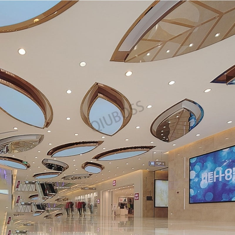 Round LED Ultra-thin Ceiling Type Downlight Embedded Household 5W/7W/9W/12W/15W/18W/20W AC90~220V Livingroom Indoor Lighting