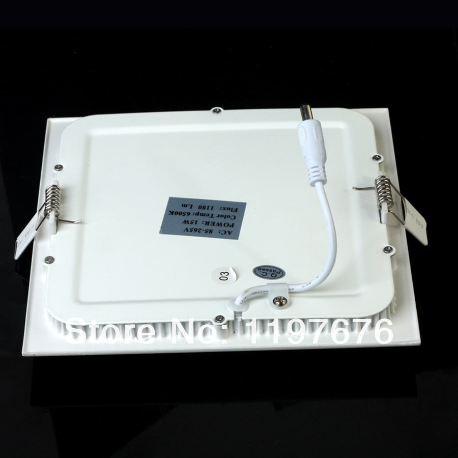 Dimmable LED Ceiling Panel Light 4W/6W/9W/12W/15W/25W Recessed LED Downlight with driver support dimmer Warm/Natural/Cold White