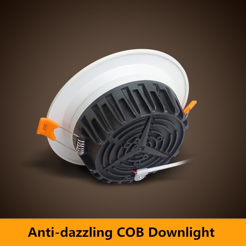 Led downlight light COB Ceiling Spot Light 3W 5W 7W 10W 15W 20W 30W 40W 85-265V ceiling recessed Lights Indoor Lighting
