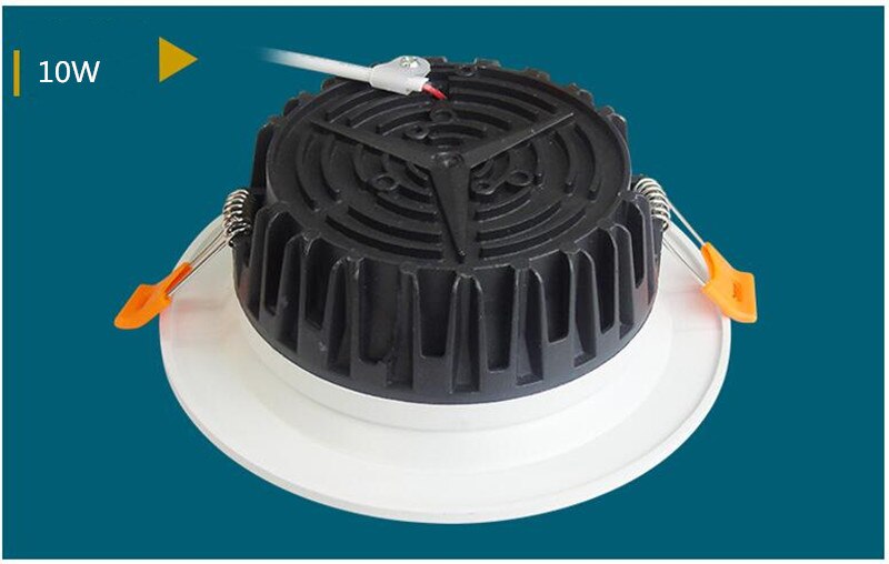 Led downlight light COB Ceiling Spot Light 3W 5W 7W 10W 15W 20W 30W 40W 85-265V ceiling recessed Lights Indoor Lighting