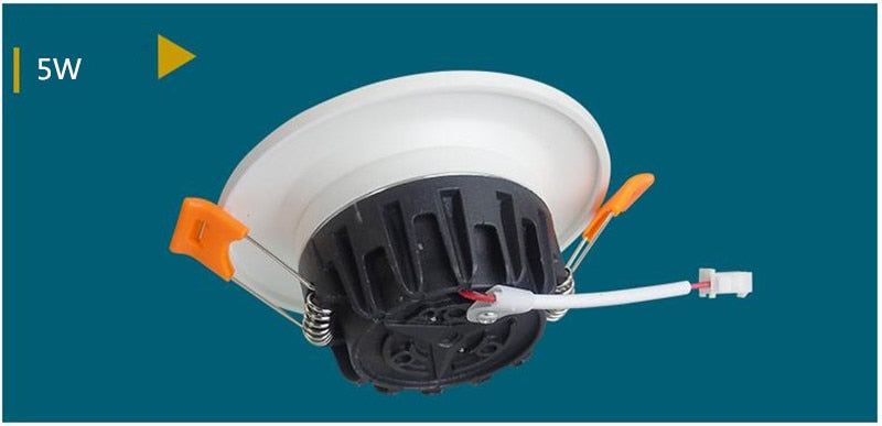 Led downlight light COB Ceiling Spot Light 3W 5W 7W 10W 15W 20W 30W 40W 85-265V ceiling recessed Lights Indoor Lighting