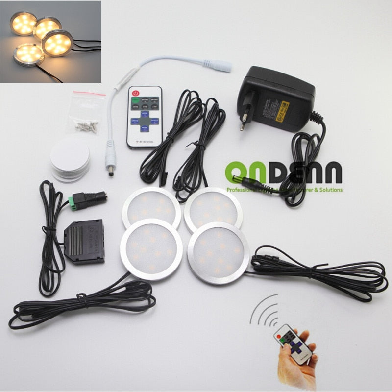 Surface Mounted DC12V 2.5W LED Downlight Ceiling Lamps Spotlight Home Kitchen Showcase Cabinet Lighting