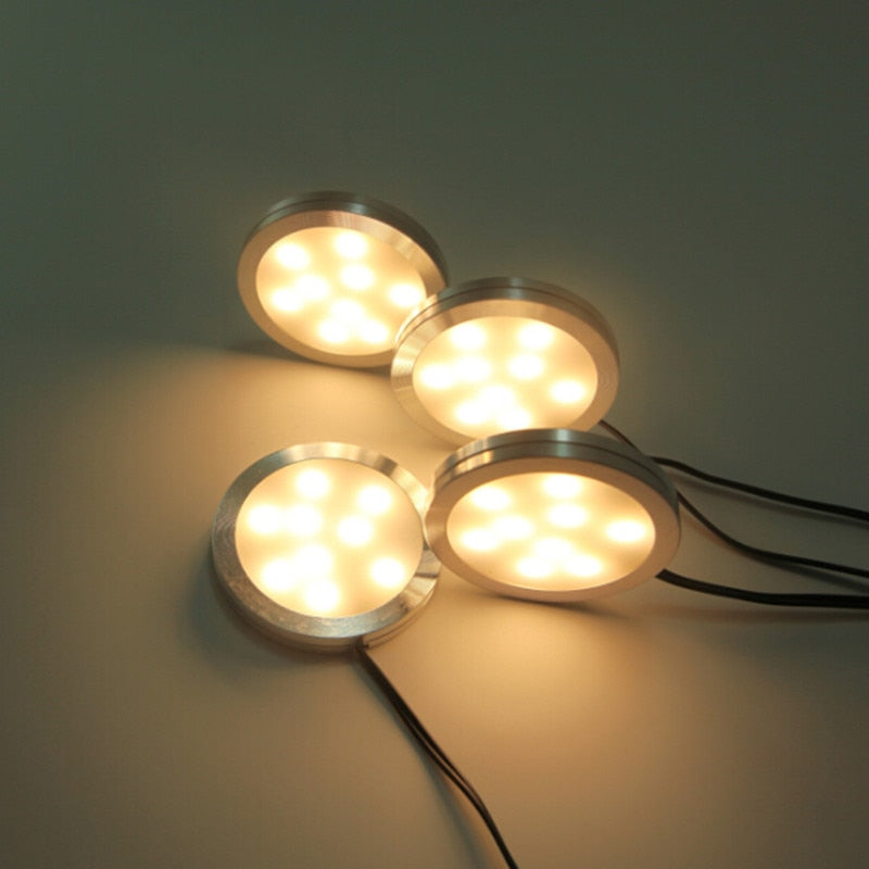 Surface Mounted DC12V 2.5W LED Downlight Ceiling Lamps Spotlight Home Kitchen Showcase Cabinet Lighting