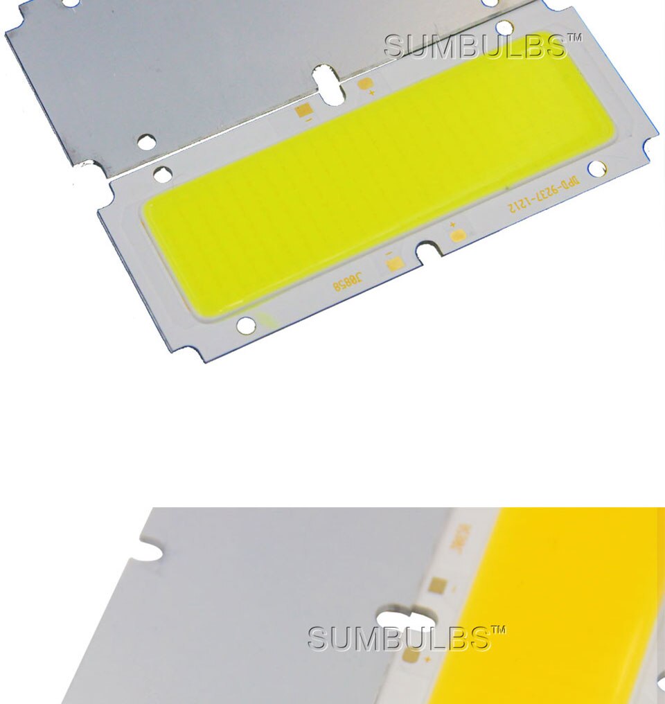 LED Bulb Light Source for DIY Floodlight Downlights DC 36V 40V 92x42MM 30W COB Ultra LED Bright Chip On Board Lamp Lighting 92MM