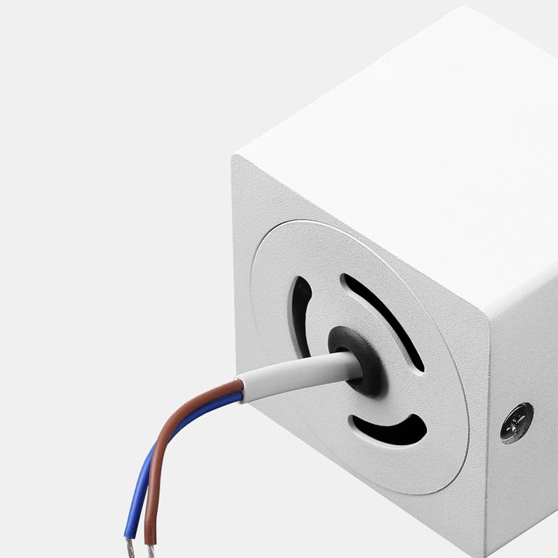 Surface Mounted Quare 8W LED Cube Ceiling Downlight for Room/Corridor/Hallway AC85-260V COB Spot light for indoor lighting