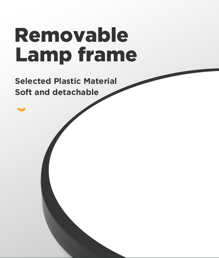 Led Ceiling Lamp 220V 72/40/30/18W Modern Indoor Lighting Fixture Ceiling Light for Living Room Bedroom Kitchen Led Panel Lights